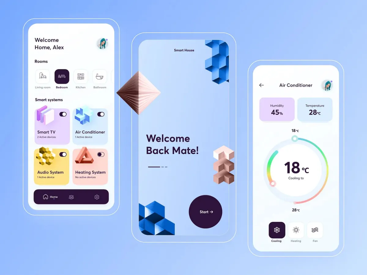 App maison connectée